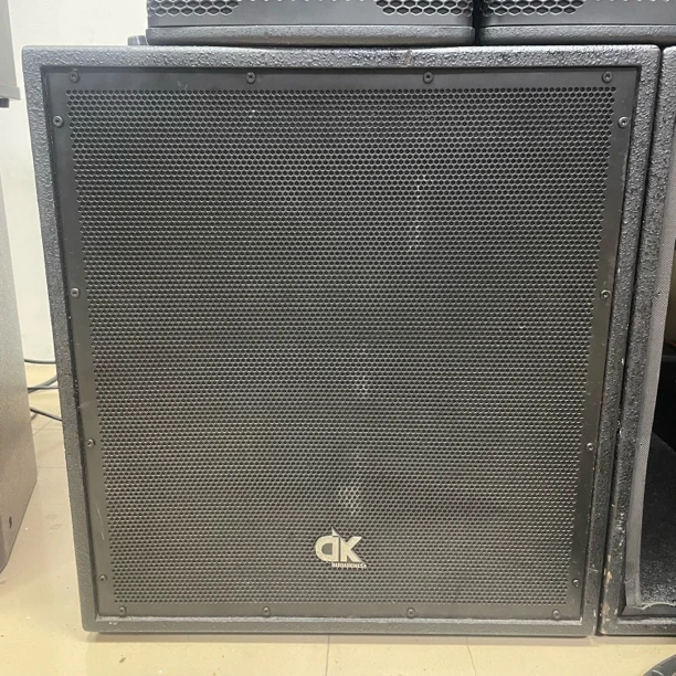 英国DK 18寸纯进口低音炮 2400w超重反射式低音炮 （单只不包邮）