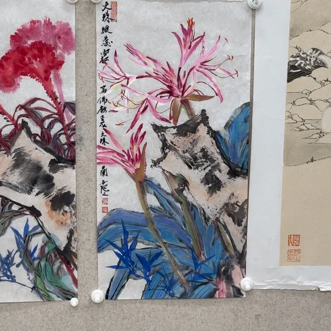 国画李雪松 国画竖幅