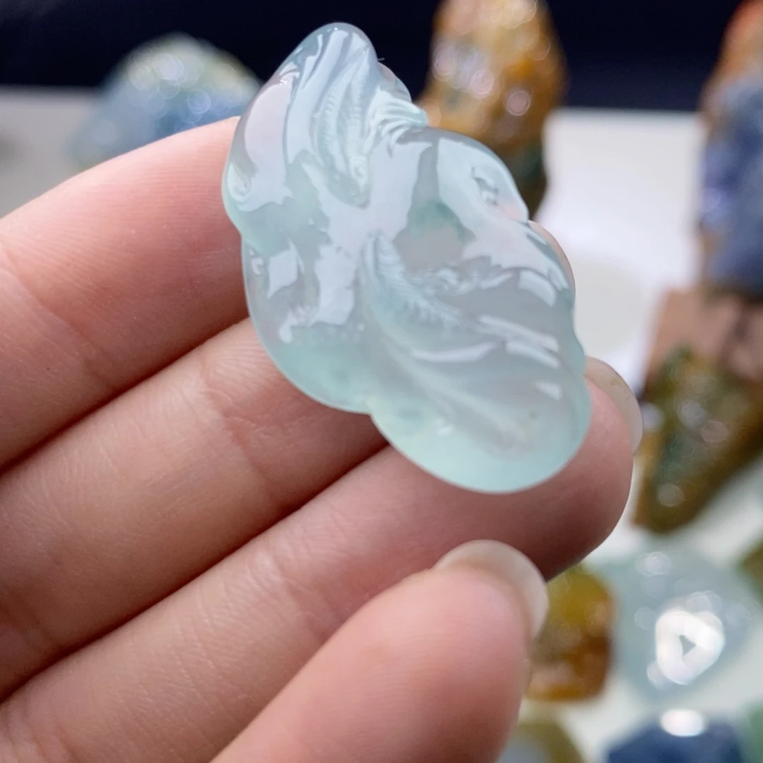 【闪购商品】翡翠挂件未镶嵌天然翡翠包工包料