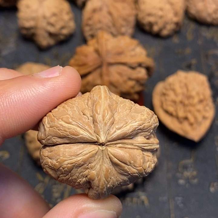 文玩核桃吊坠矮*文玩核桃异形单只