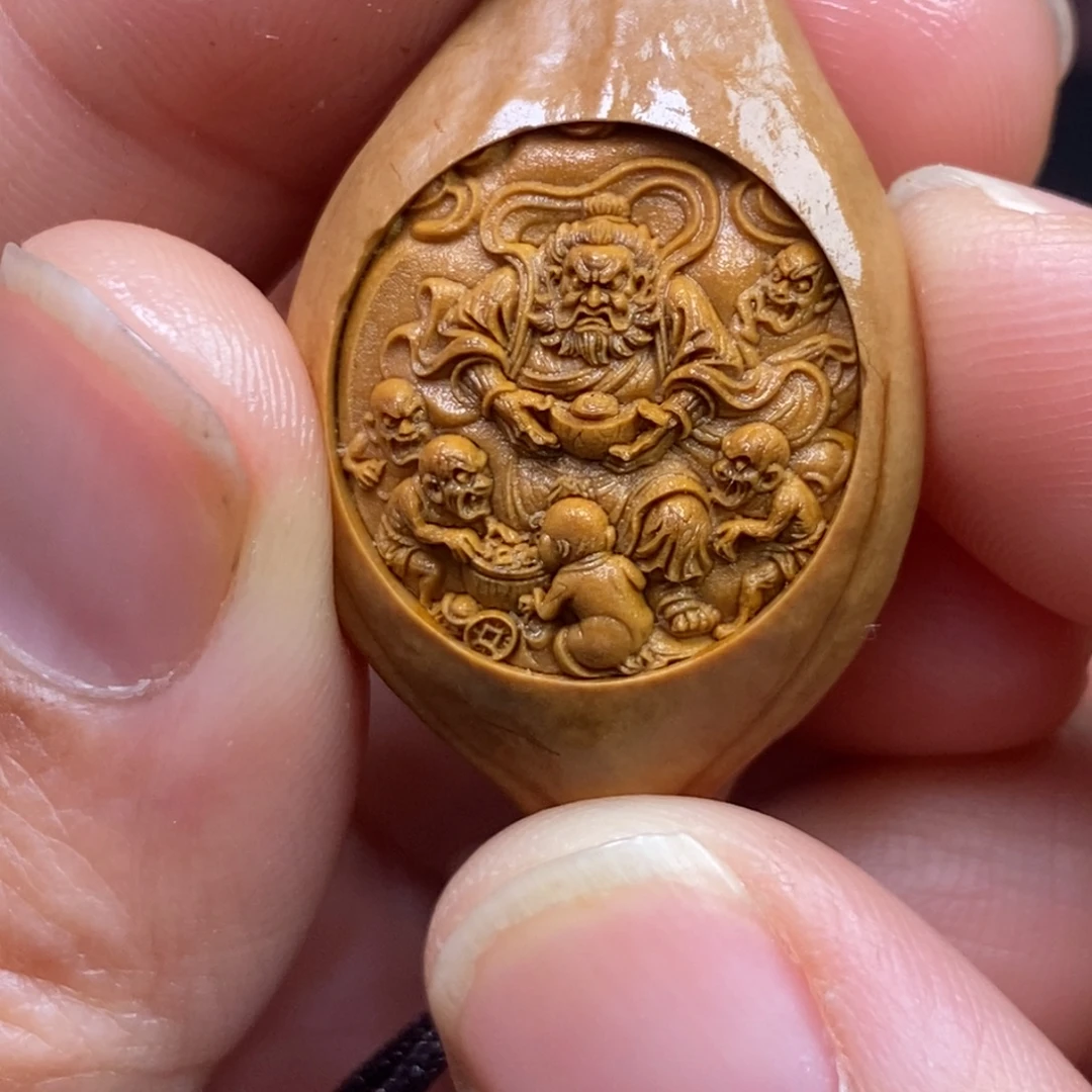 猴头核桃吊坠橄榄核桃