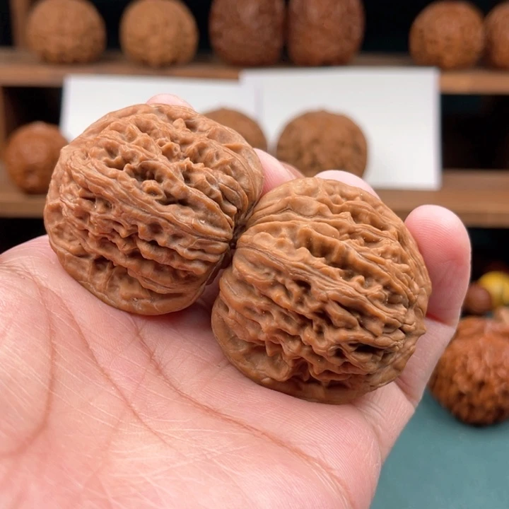 文玩核桃把件文玩核桃平谷四座楼