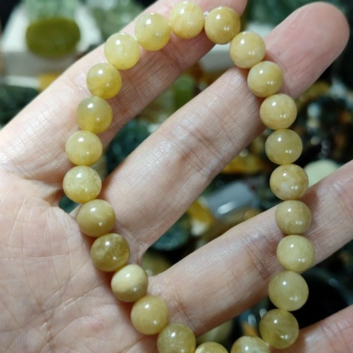 未镶嵌岫玉手串手串
