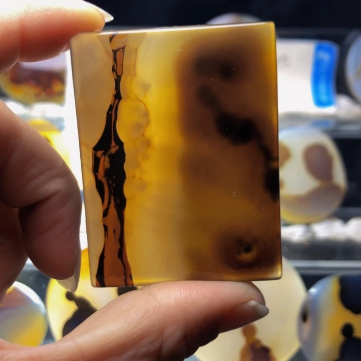 合金玛瑙/玉髓珠宝奇石104