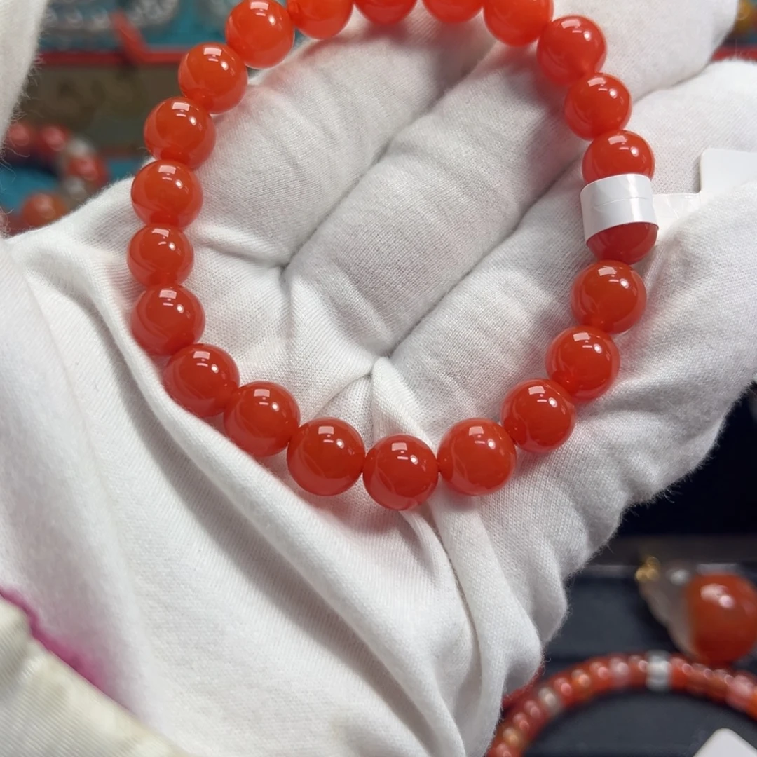 南红玛瑙未镶嵌手串