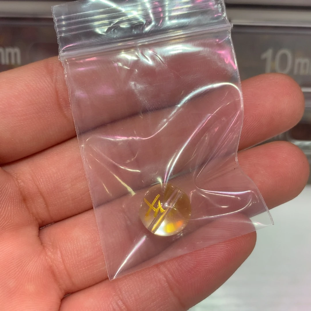水晶天然白水晶生肖守护神12m未镶嵌丫*?