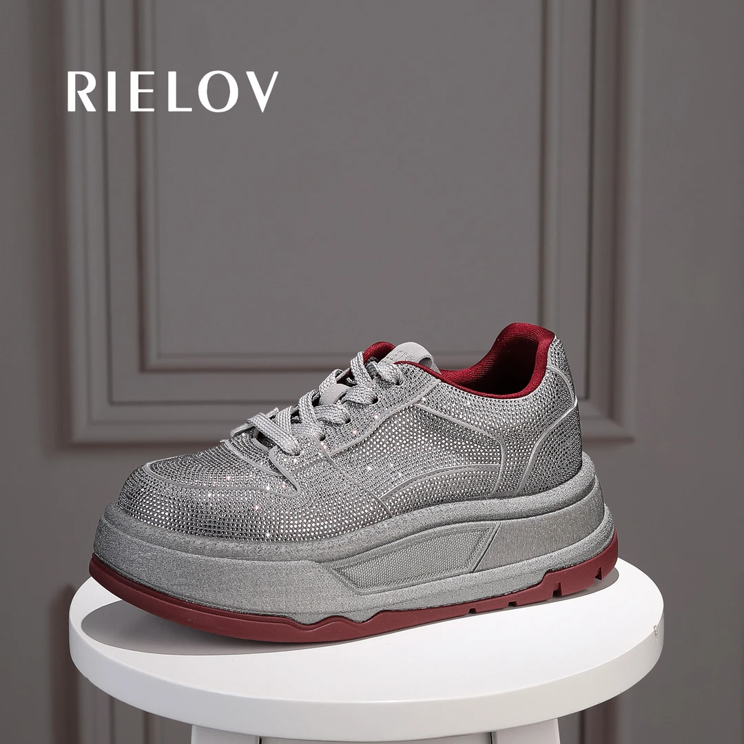【RIELOV】增高6CM时尚潮流百搭女士休闲鞋 2531-8