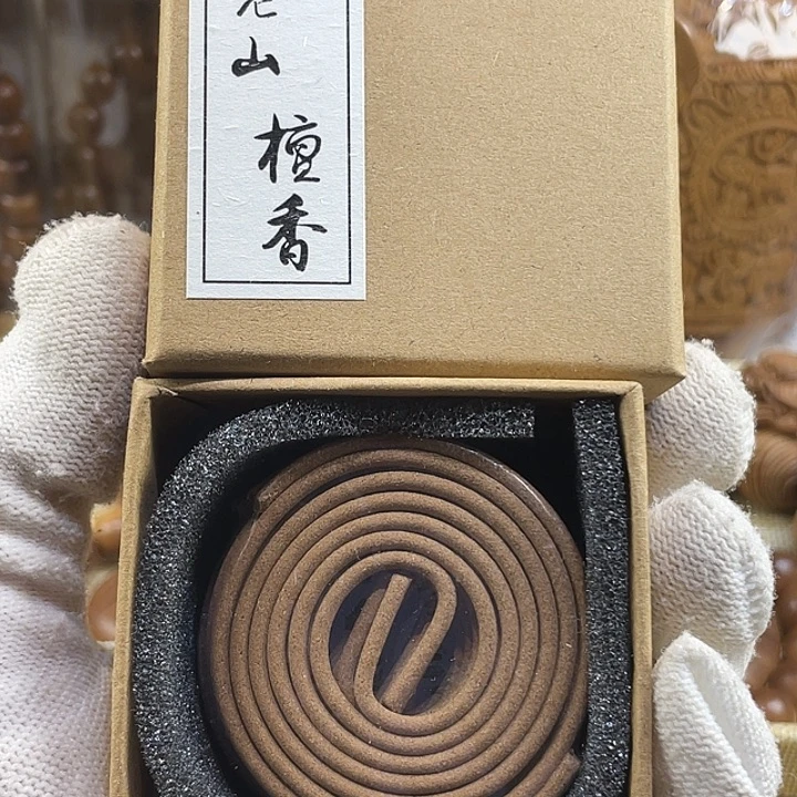 檀香木手串/手链老山檀香盘香20片一片约2小时