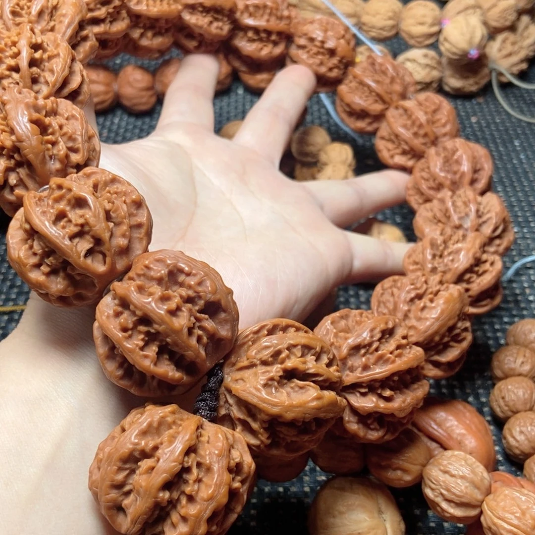 文玩核桃手串京八棱手持