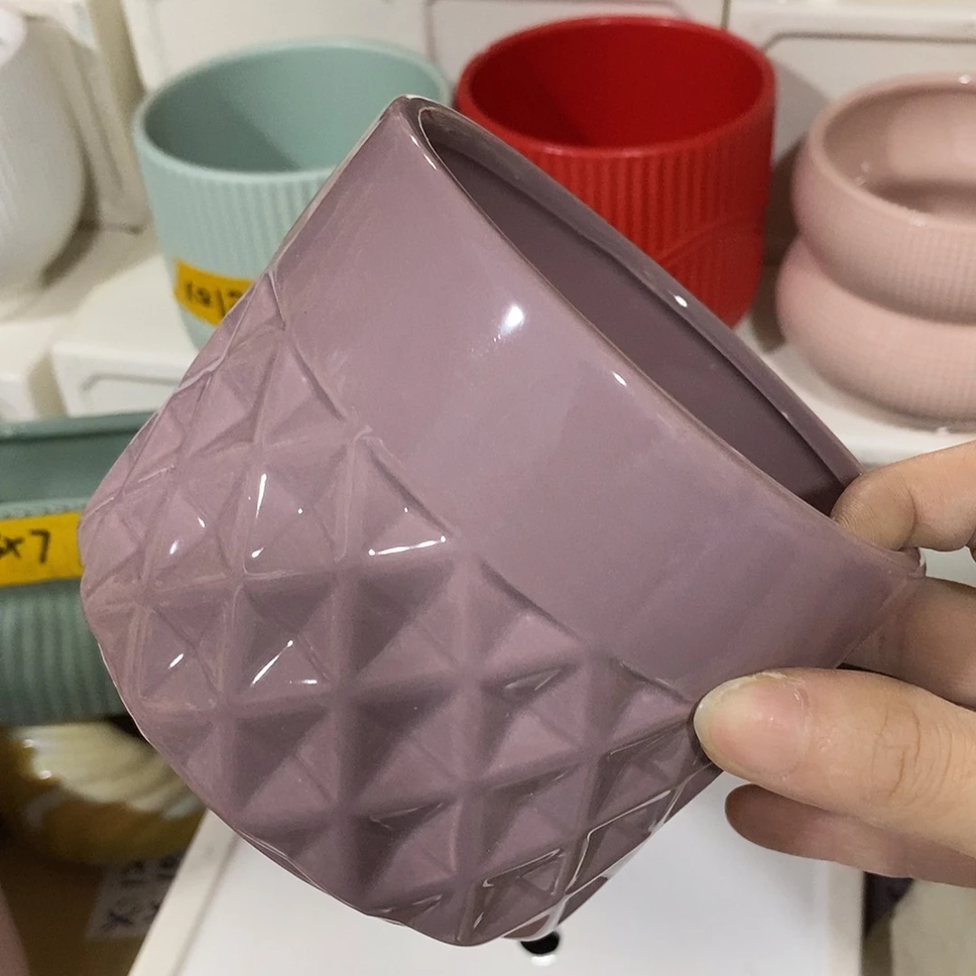 杯子陶盆有孔 瑕疵介意勿拍