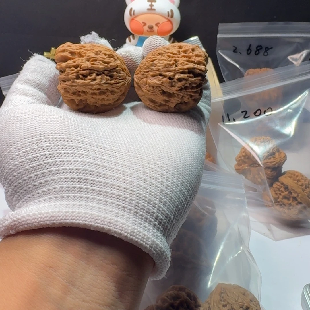 文玩核桃把件1号链接天残大流疤鸡腿38-38-37