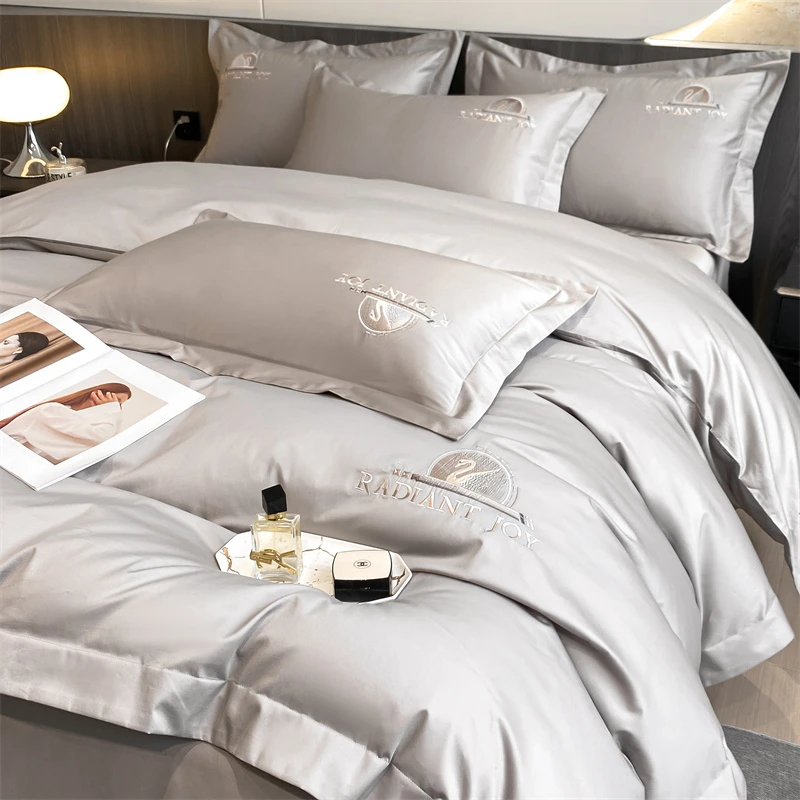 【香姐姐】A类100纯棉轻奢床单家纺酒店被子被套床上用品四件套
