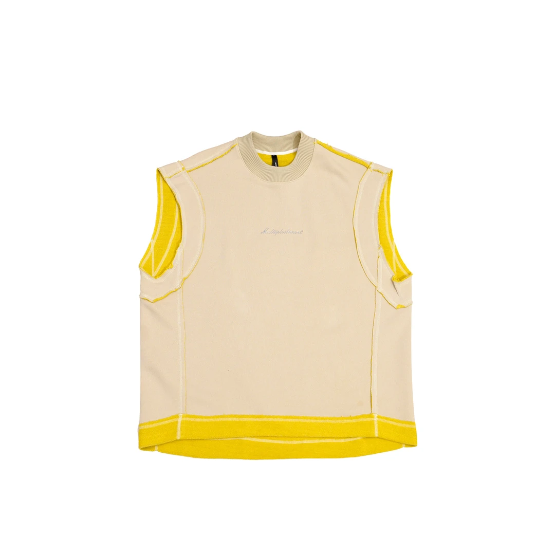 GG潮牌集合芯悟 25N新款高级感复古街头时尚百搭宽松马甲 151042