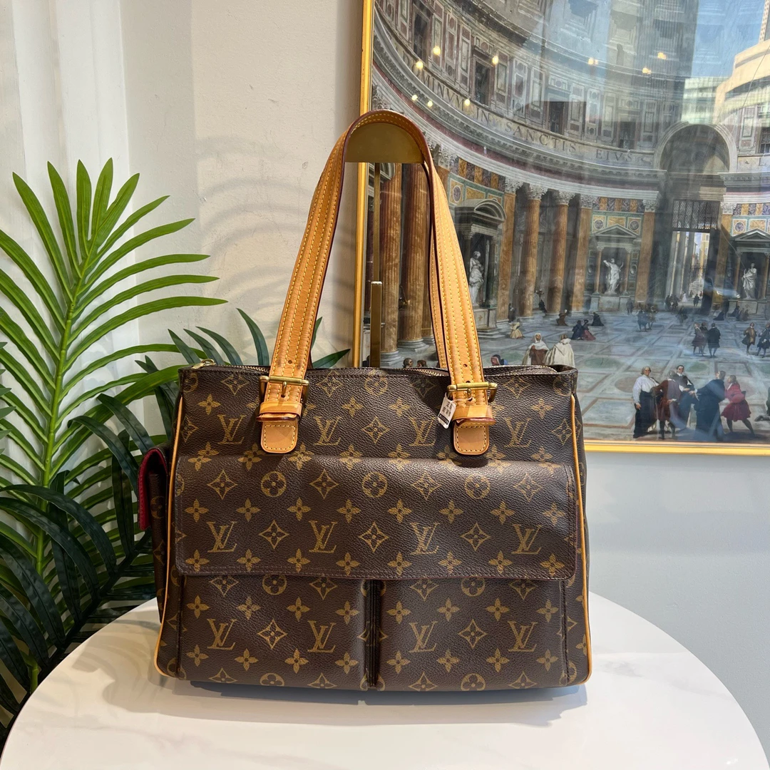 95新 LouisVuitton/路易威登 御古屋/64228/骆驼 大号 04s