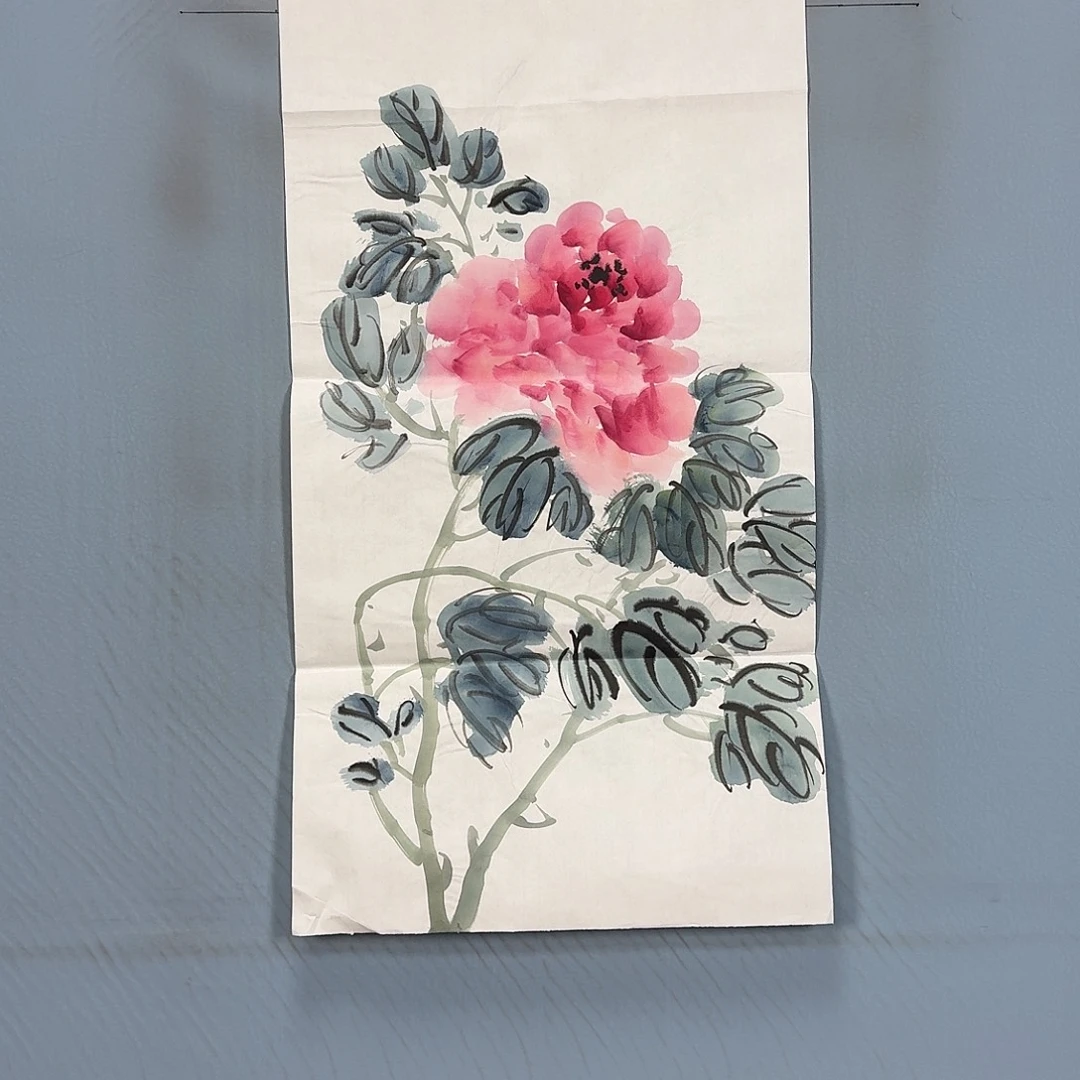 国画677 牡丹一如你初