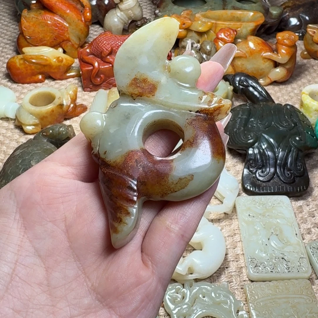 白玉菩提吊坠挂件