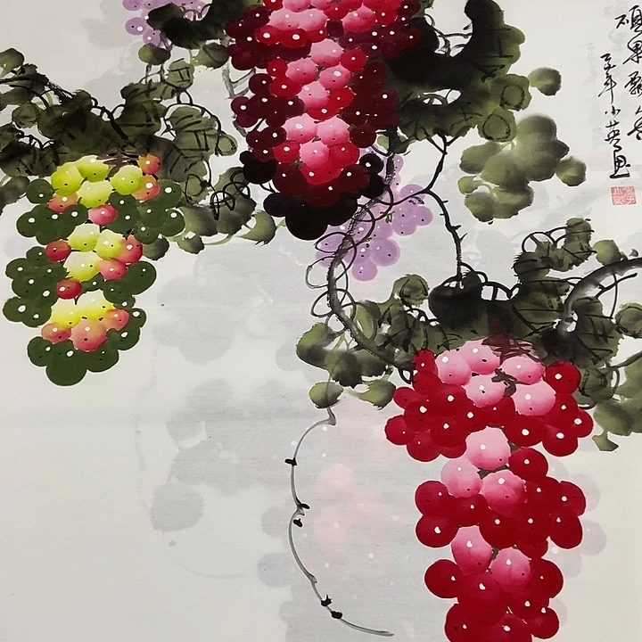 小周画廊的直播间