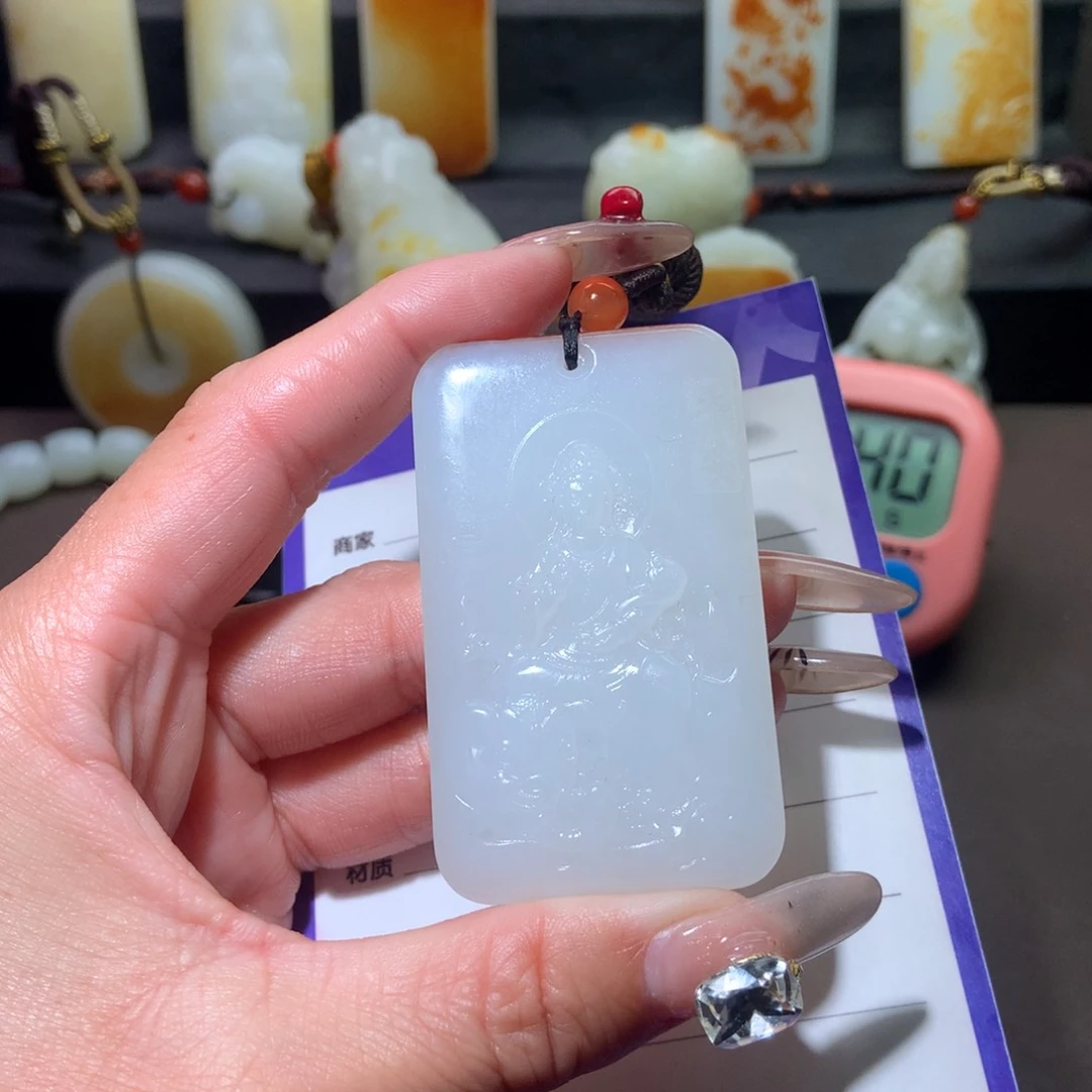 和田玉挂件未镶嵌东**事