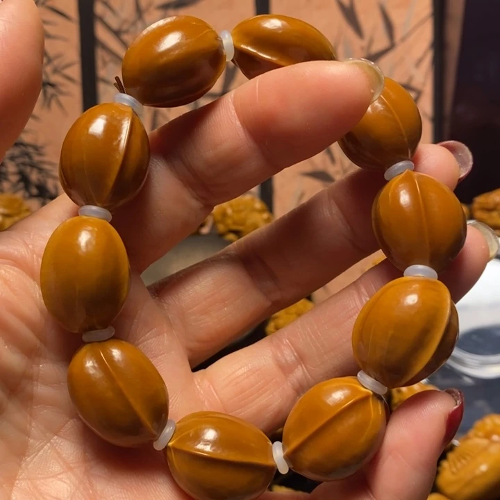 橄榄核手串/手链鲨鱼背