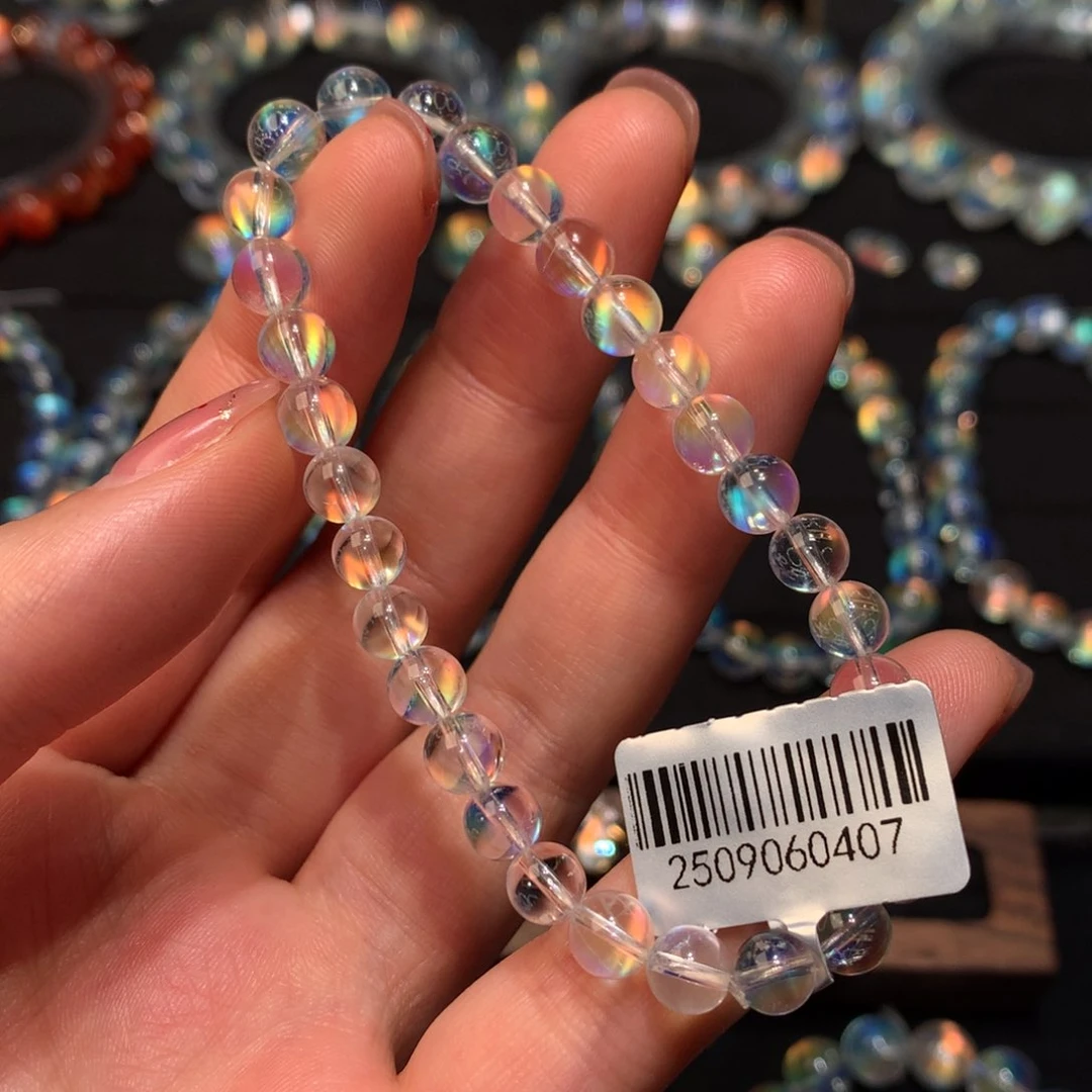 未镶嵌手串月光石6.2左右