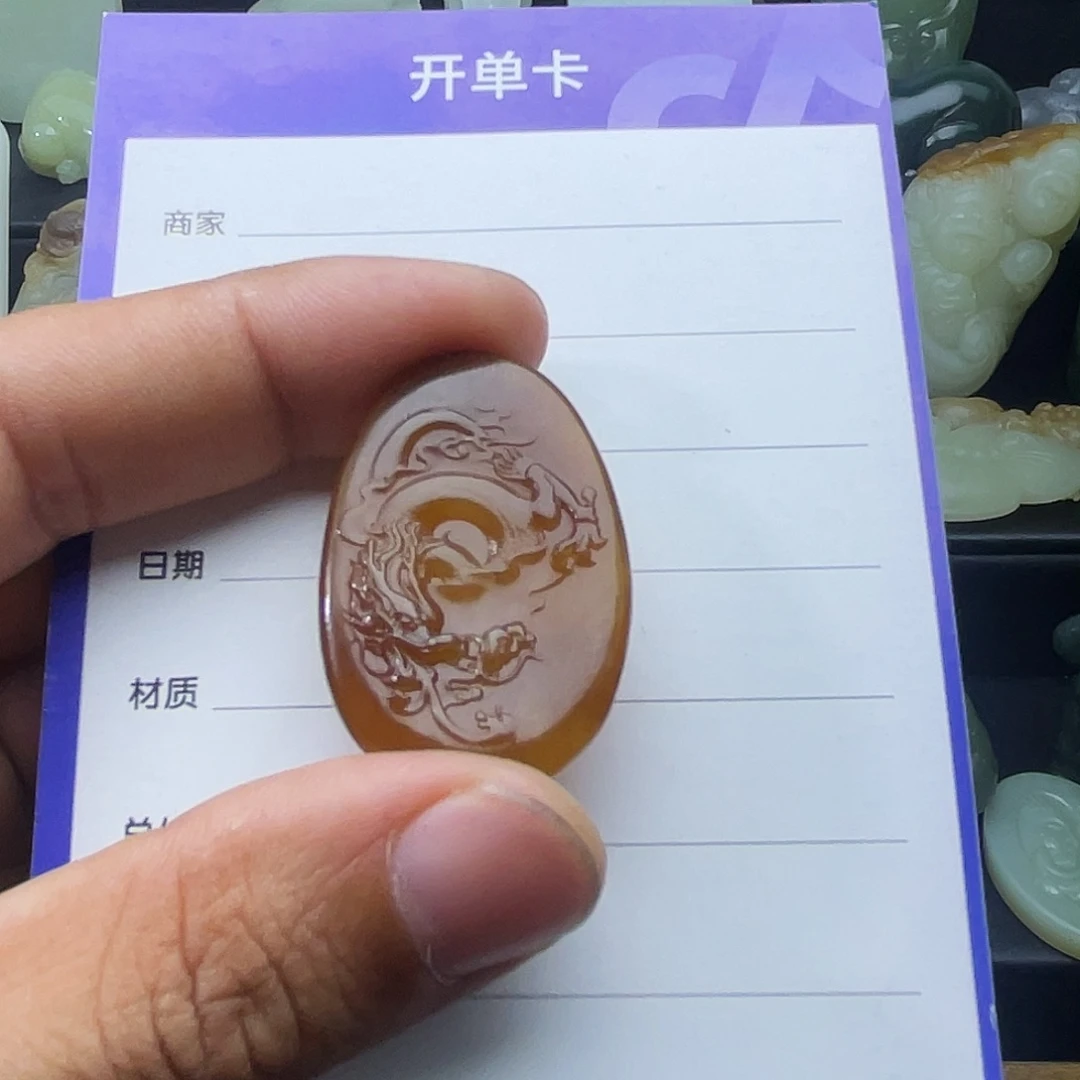 吊坠(不含链)未镶嵌和田玉
