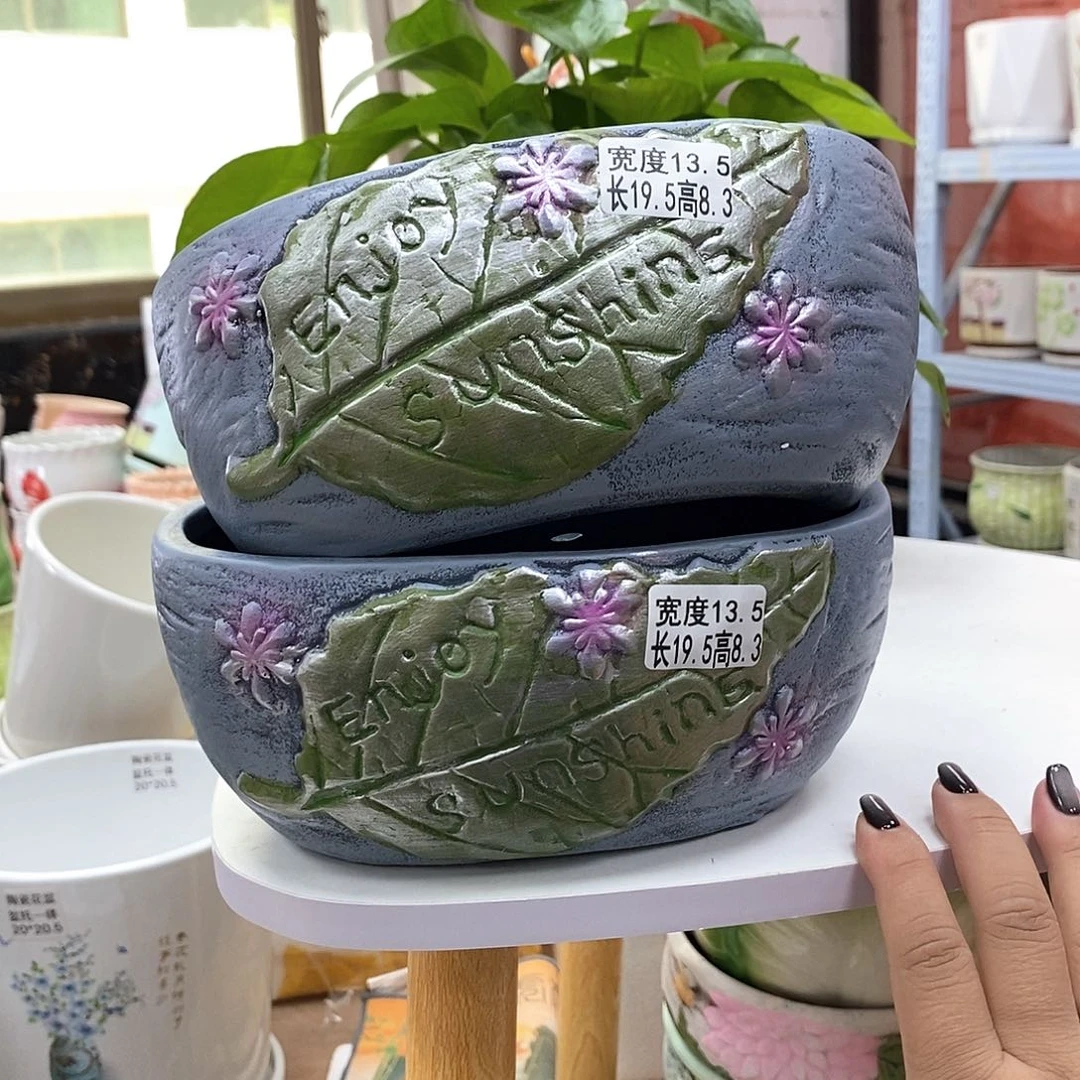 陶瓷@陶瓷花盆@@5566