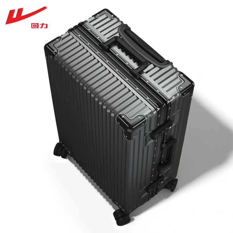 Warrior/回力行李箱拉杆箱男结实耐用万向轮女学生密码皮箱子26寸