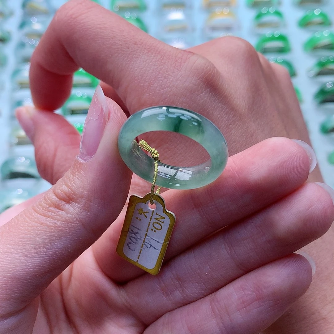 翡翠戒指未镶嵌16号