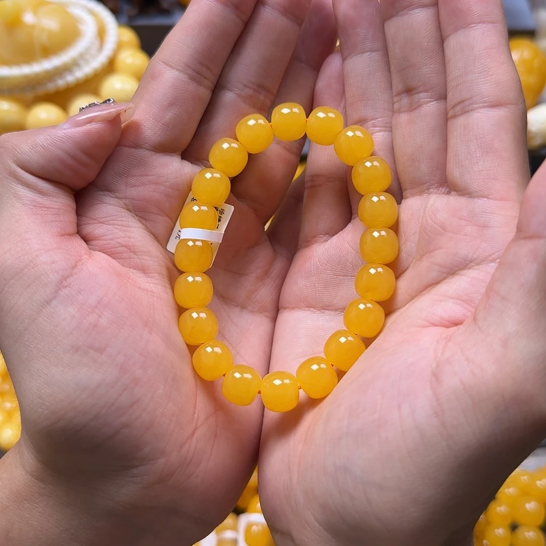 未镶嵌蜜蜡珠宝奇石同料11mm