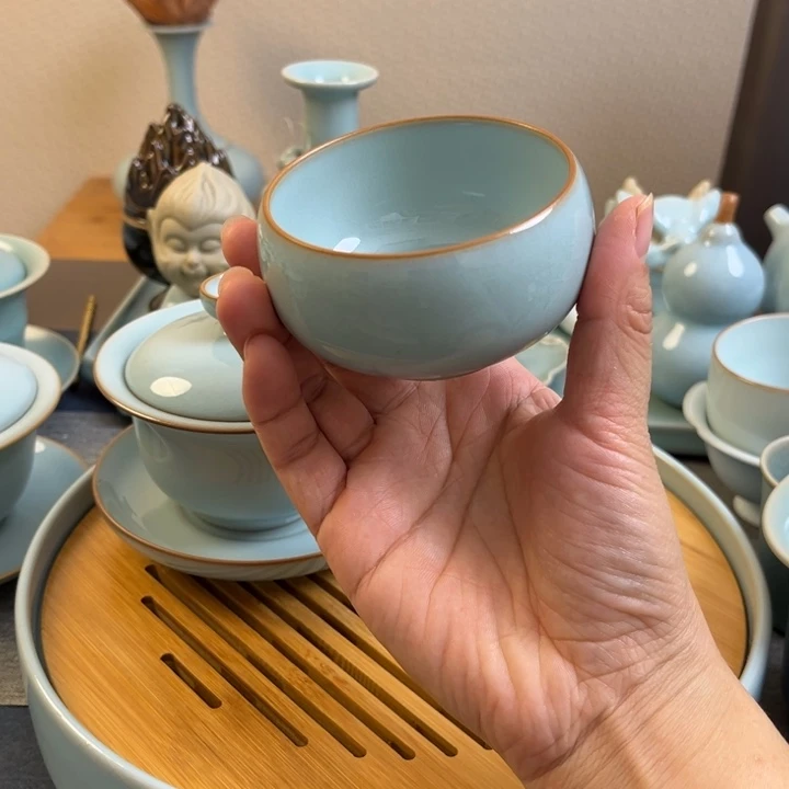 茶宠天青禅定杯一级全品