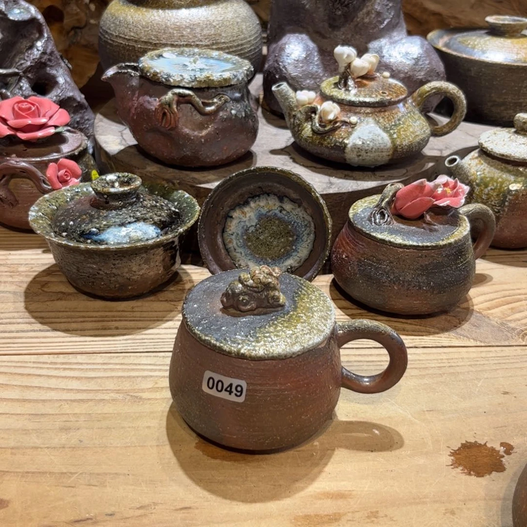 柴烧茶具福利来啦
