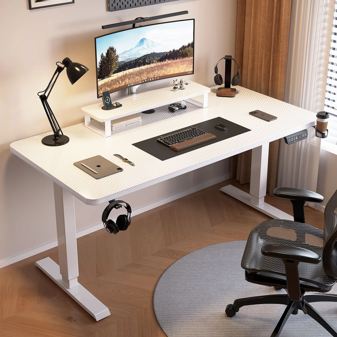 电动升降桌多功能电竞升降桌家用办公桌可升降电脑桌子学习桌