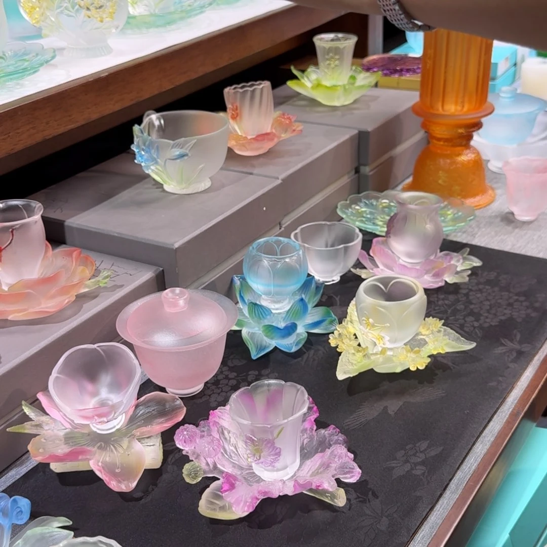 亚麻孤**憩百合闻香杯