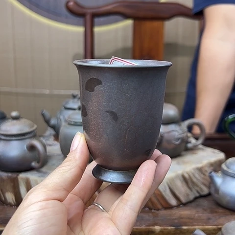 *****戬谷龙窑柴烧茶杯3