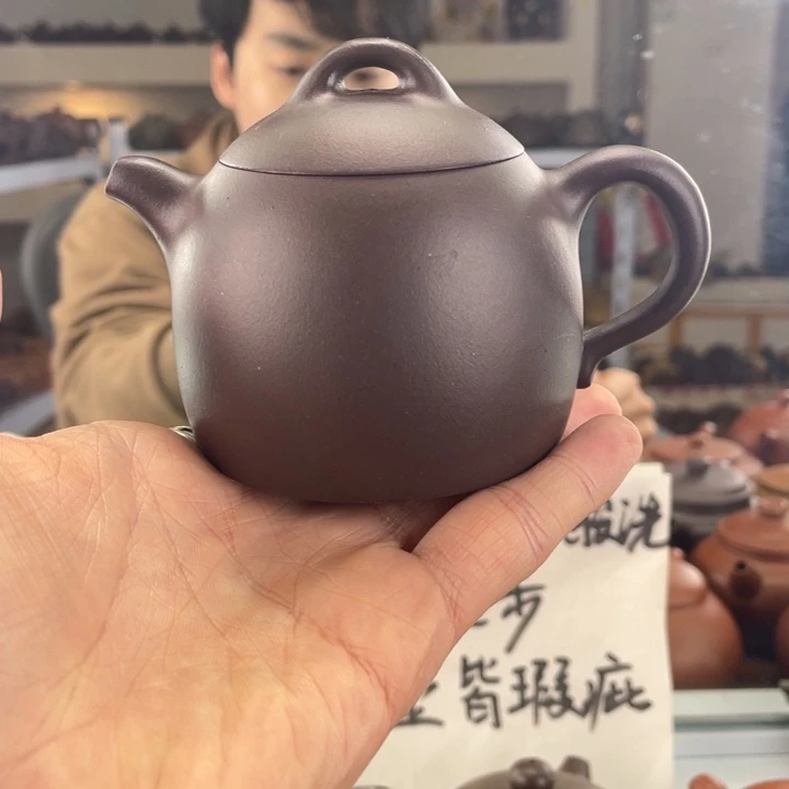 紫砂茶壶180cc老紫泥茶壶