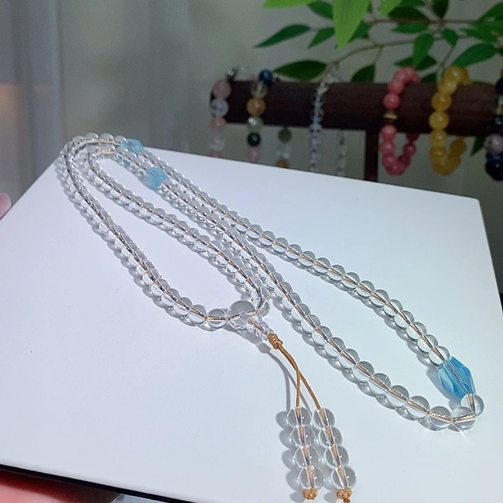 未镶嵌手链水晶108佛珠6➕