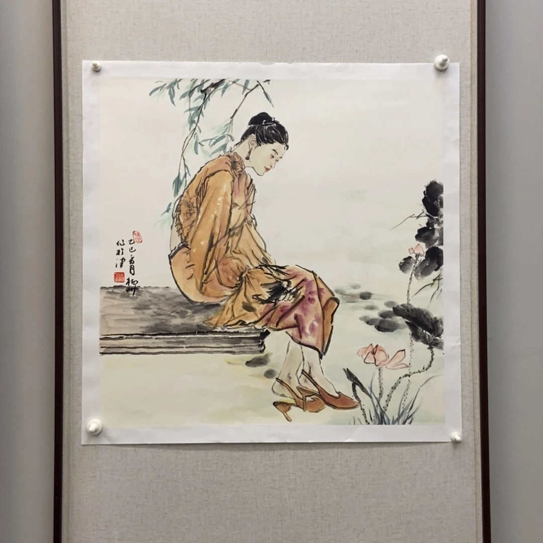 老***潭国画墨鱼精品墨鱼精品