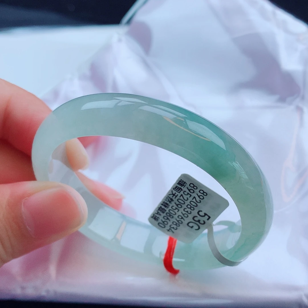 翡翠未镶嵌手镯天然缅甸翡翠A货手镯