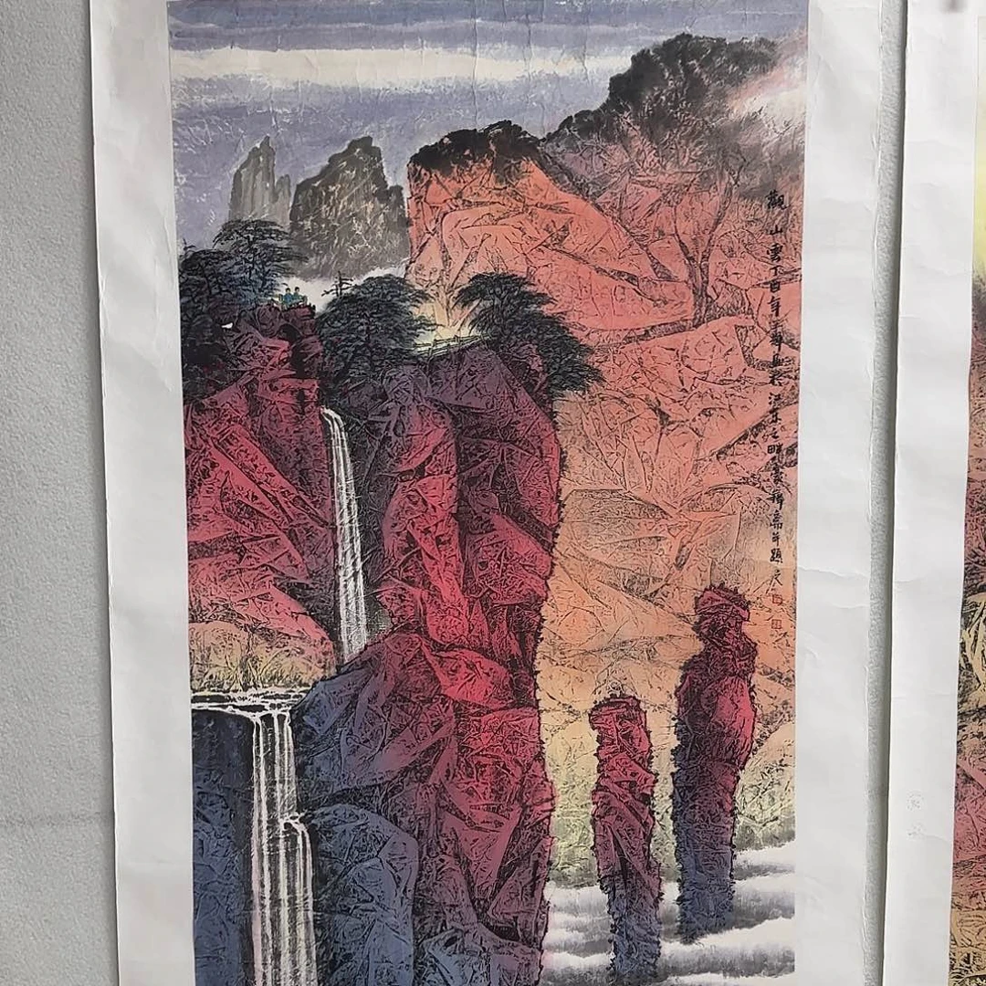 古***师国画老师经典作品欣赏