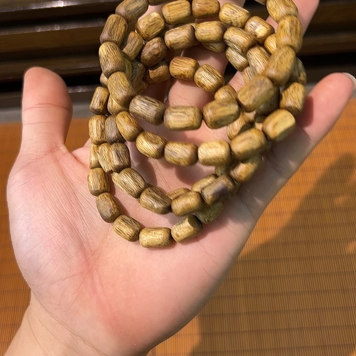 手串沉香白棋随形单圈多样性发一条