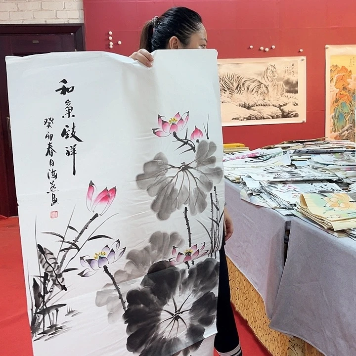 国画手绘国画作品