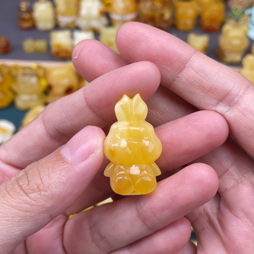 裸石琥珀未镶嵌溪*蜜蜡