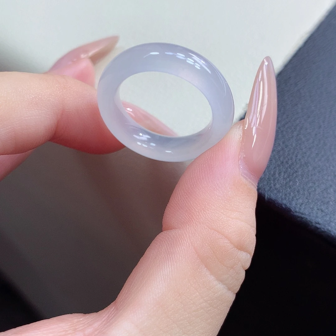 翡翠未镶嵌戒指16号