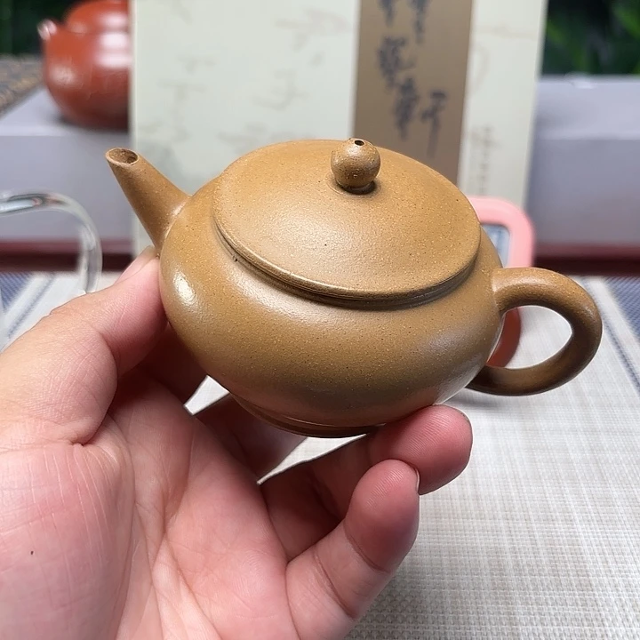 普***杰茶壶紫砂宜兴原矿手工紫砂壶