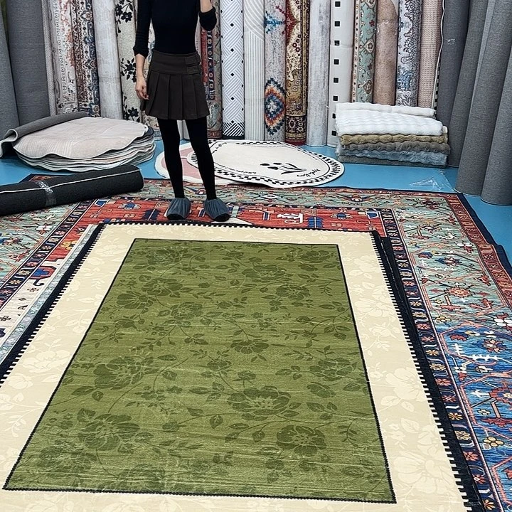 混纺160×250精编细砂棉布底仿羊绒特价尺寸误差正负1-3厘米