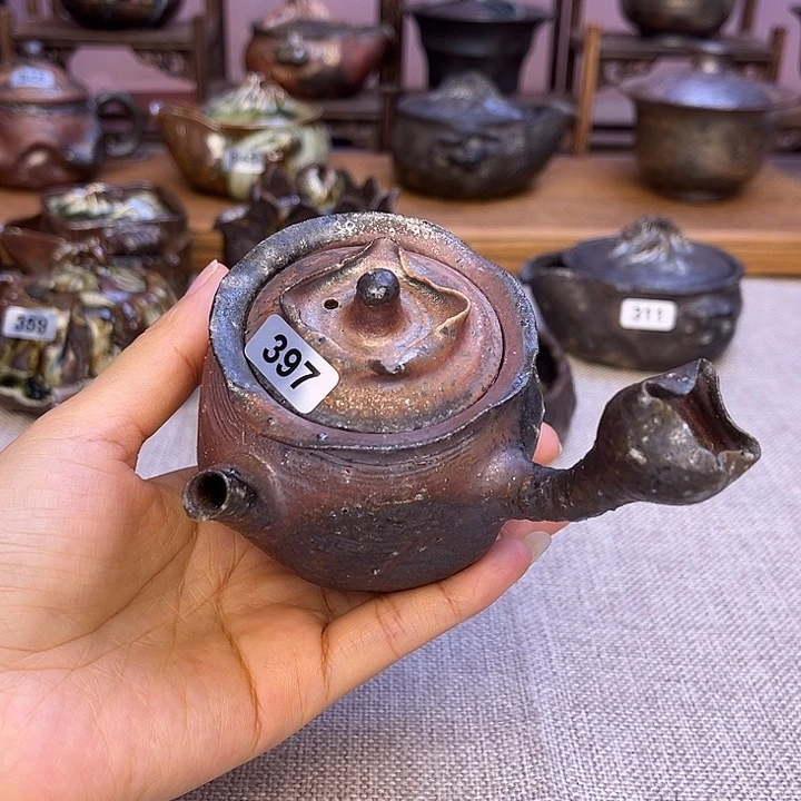 裸柴烧手工陶瓷茶器