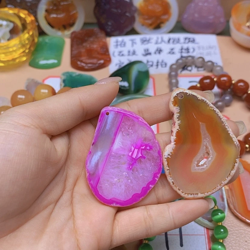 【闪购商品】玛瑙/玉髓颈饰未镶嵌