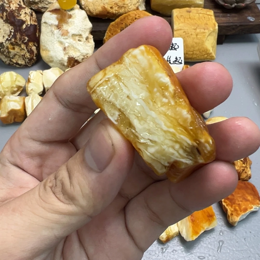 未镶嵌定制琥珀蜜蜡
