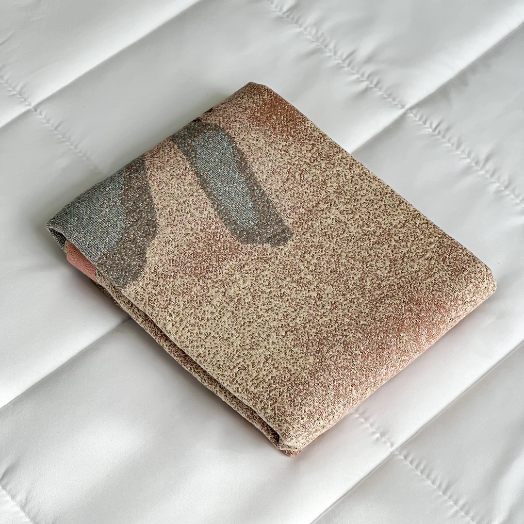 【京かわ会社】纯棉纱布多层纱布浴巾80*160cm 庄周梦蝶