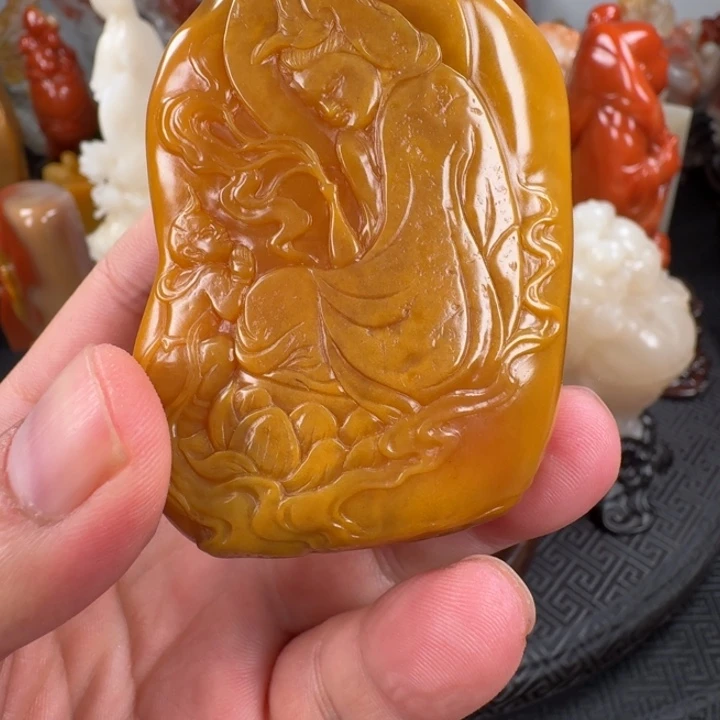 爱***虎寿山石寿山石田黄